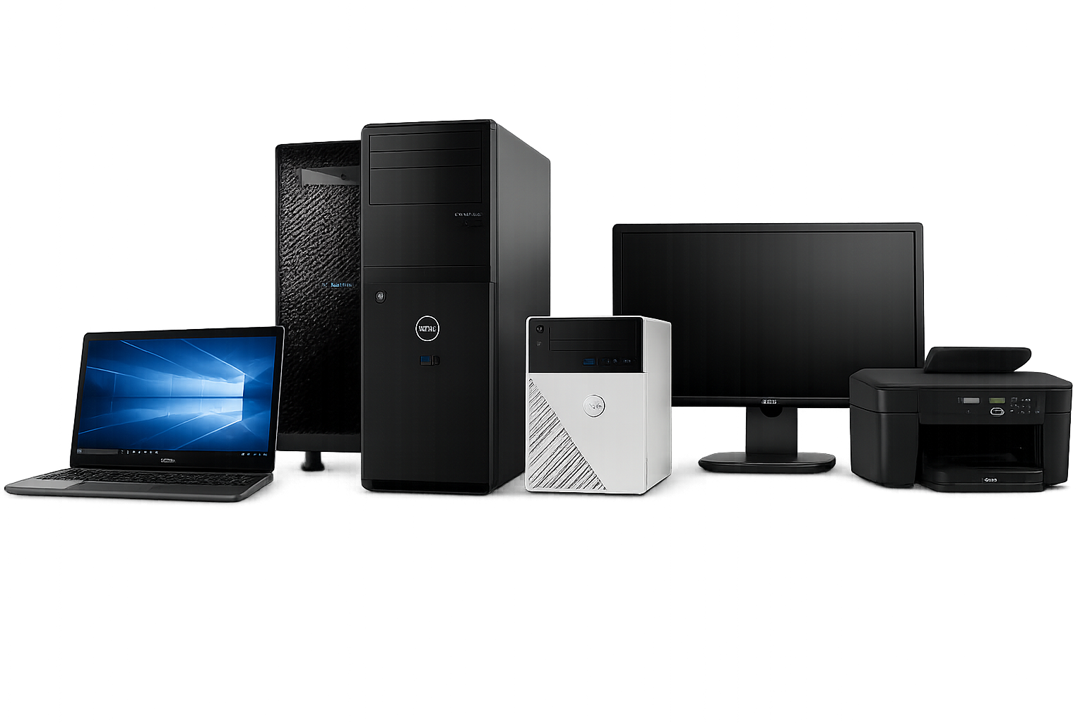 Laptops, monitors and IT hardware products